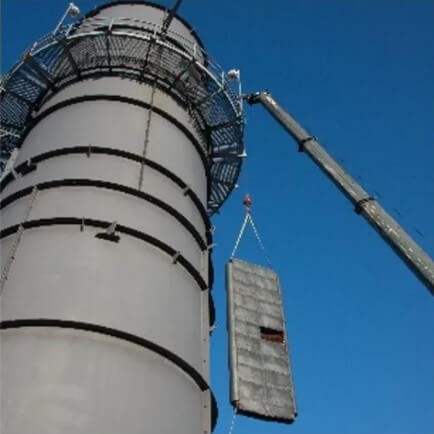 Horizontal Gas Turbine Exhaust Silencer Step 4 Horizontal Gas Turbine Exhaust Silencer Step 4