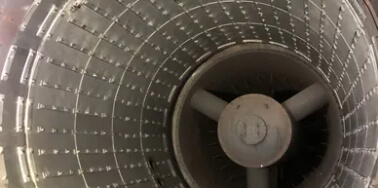 Gas Turbine FS7F Diffuser Duct Internal Liner system
