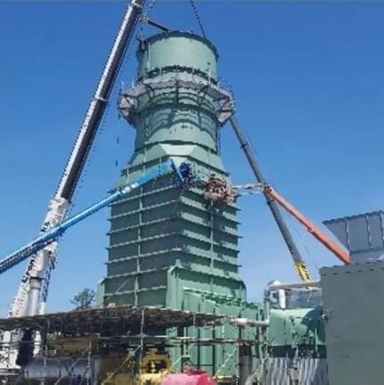 Vertical Gas Turbine Exhaust Silencer Step 10 Vertical Gas Turbine Exhaust Silencer Step 10