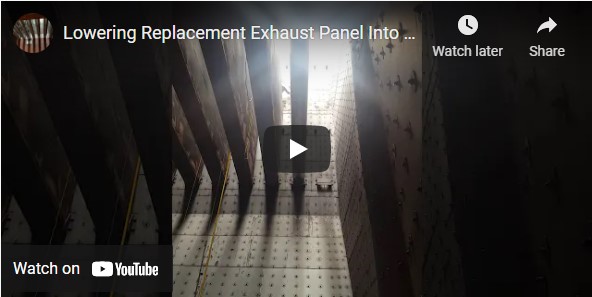 Gas Turbine Exhuast Silencer Upgrade Gas Turbine Exhaust Silencer Upgrade